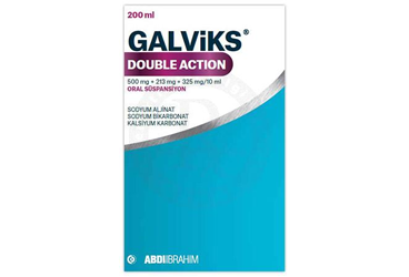 GALVIKS DOUBLE ACTION 500MG + 213MG + 325MG/10ML ORAL S�SPANS�YON (200 ML)